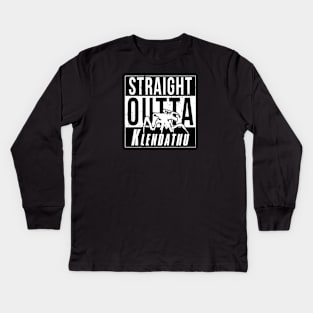 Straight Outta Klendathu Kids Long Sleeve T-Shirt